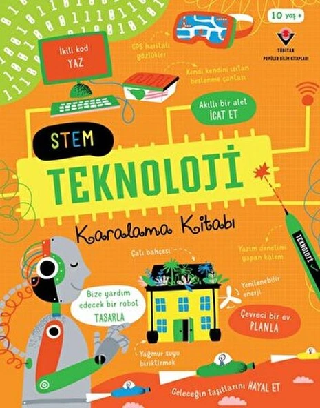 STEM Teknoloji Karalama Kitabı ürün görseli 1