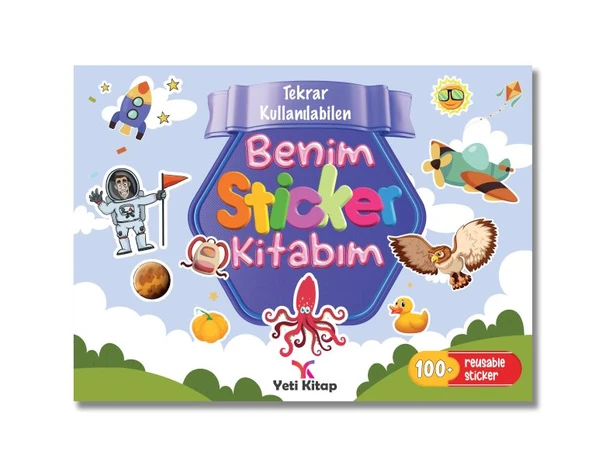 Tekrar Kullanılabilen Benim Sticker Kitabım ürün görseli 1