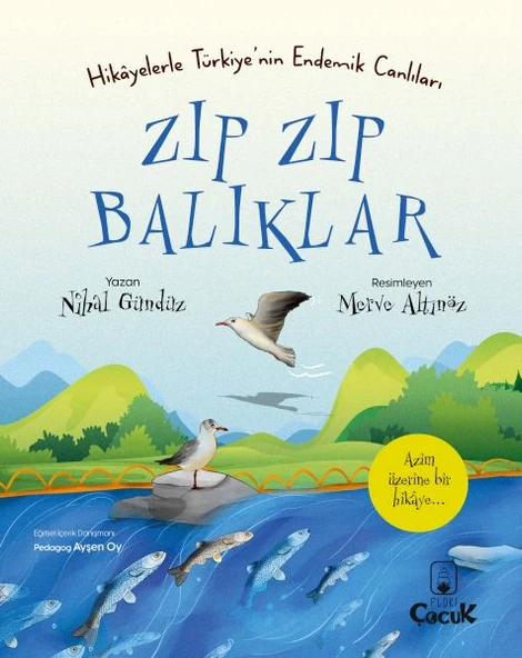 Zıp Zıp Balıklar - Hikâyelerle Türkiye'nin Endemik Canlıları ürün görseli 1