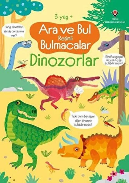 Ara ve Bul Resimli Bulmacalar - Dinozorlar ürün görseli 1
