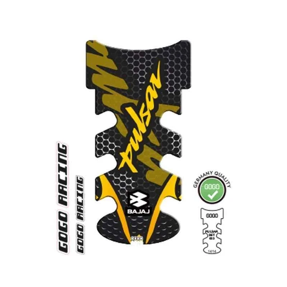 Bajaj Pulsar 2014 - 2024 Uyumlu Tank Pad 003 ürün görseli 1