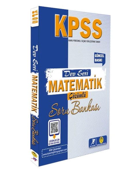 Tasarı Yayınları KPSS Dev Seri Matematik Soru Bankası ürün görseli 1