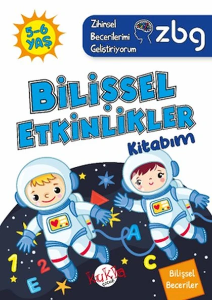 ZBG 5-6 Yaş Bilişsel Etkinlikler Kitabım ürün görseli 1