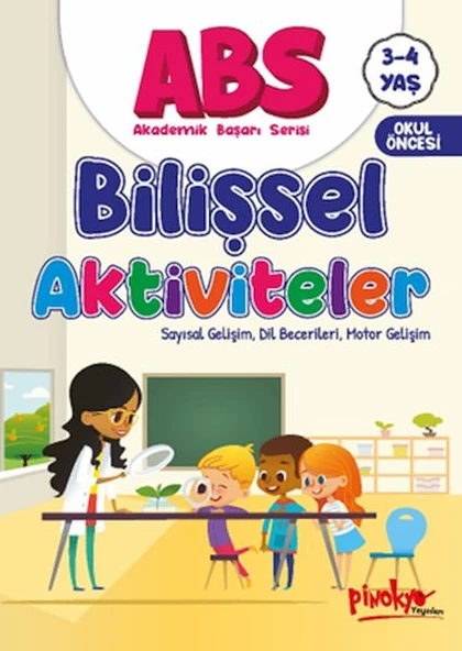ABS 3-4 Yaş Bilişsel Aktiviteler ürün görseli 1