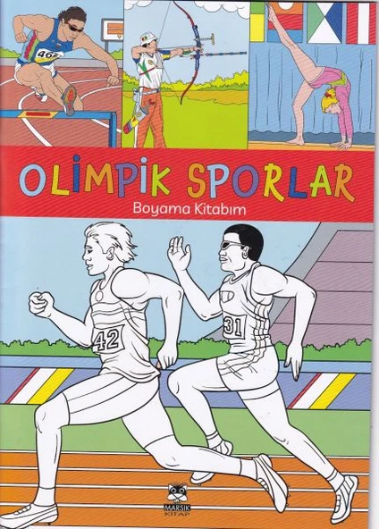 Olimpik Sporlar Boyama Kitabım ürün görseli 1