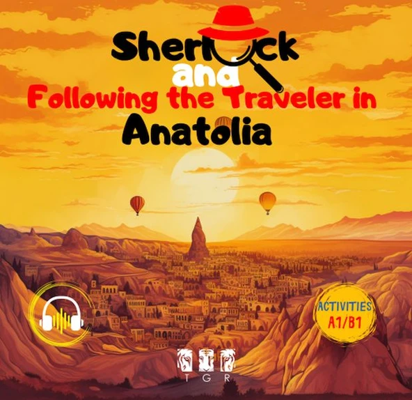 Sherlock and Following the Traveler in Anotolia (İngilizce) ürün görseli 1