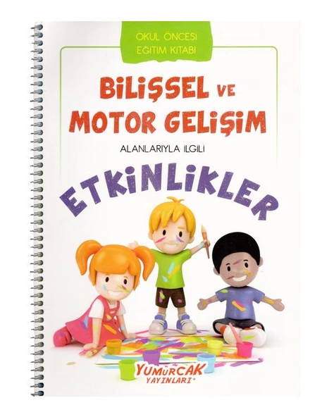 5 Yaş Bilişsel ve Motor Gelişim Etkinlikleri Yumurcak Yayınları ürün görseli 1