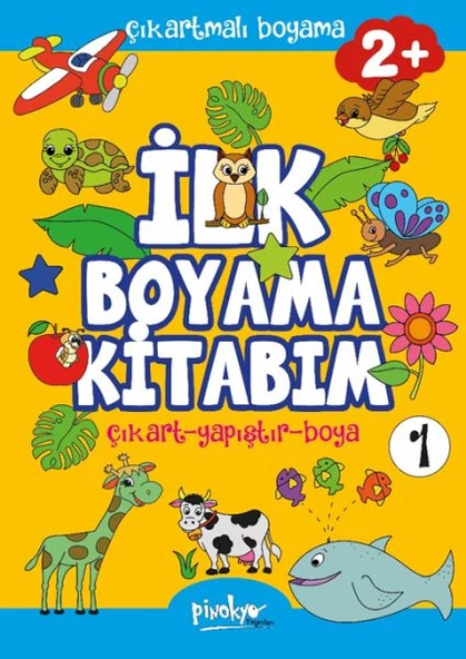 Çıkartmalı İlk Boyama Kitabım 2+ Yaş-1 ürün görseli 1