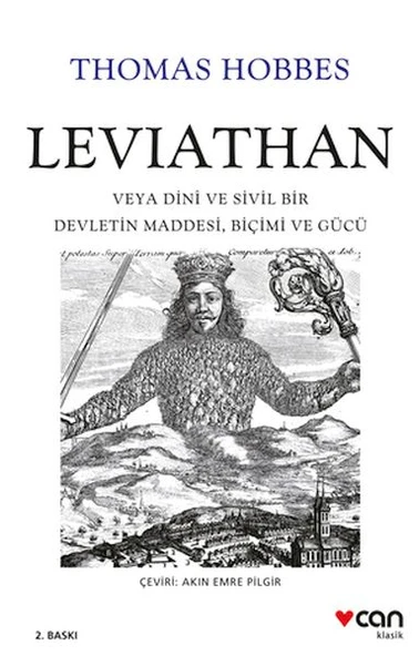 Leviathan: Veya Dini ve Sivil Bir Devletin Maddesi, Biçimi ve Gücü ürün görseli 1