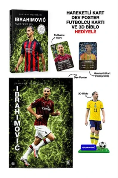 Ibrahimovic - Sahanın Yıldızları - 3D Biblo, Hareketli ürün görseli 1