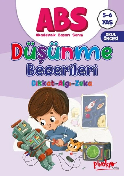 ABS 5-6 Yaş Düşünme Becerileri Dikkat-Algı-Zeka ürün görseli 1