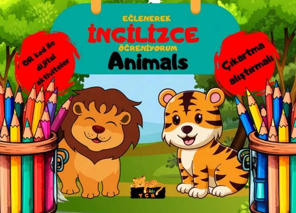 Eğlenerek İngilizce Öğreniyorum - Animals ürün görseli 1