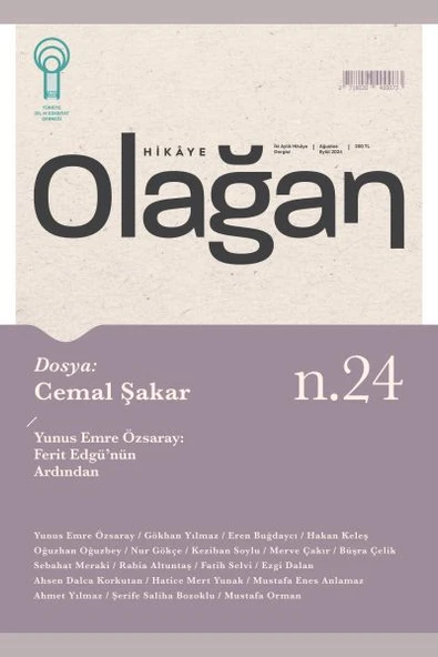 Olağan Hikaye (24. Sayı) ürün görseli 1