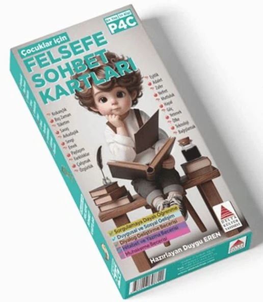 (P4C) Çocuklar için Felsefe Sohbet Kartları ürün görseli 1