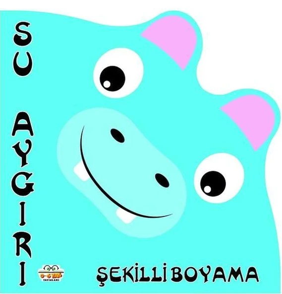 Şekilli Boyama Su Aygırı ürün görseli 1
