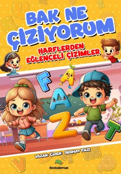 Bak Ne Çiziyorum - Harflerden Eğlenceli Çizimler ürün görseli 1