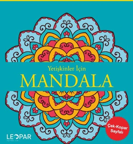 Yetişkinler İçin Mandala - Mavi ürün görseli 1