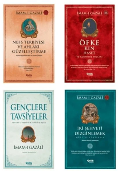 İmam Gazali Nefs Terbiyesi Seti (4 Kitap) ürün görseli 1