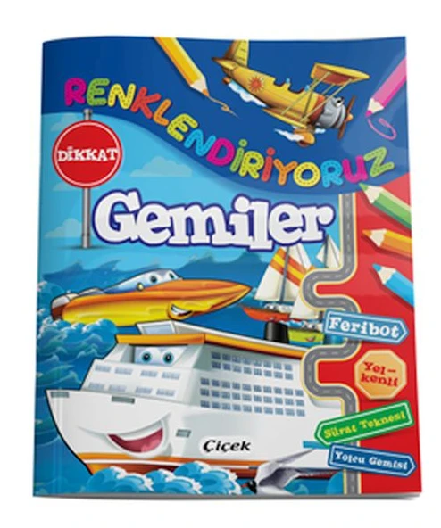 Renklendiriyoruz - Gemiler ürün görseli 1