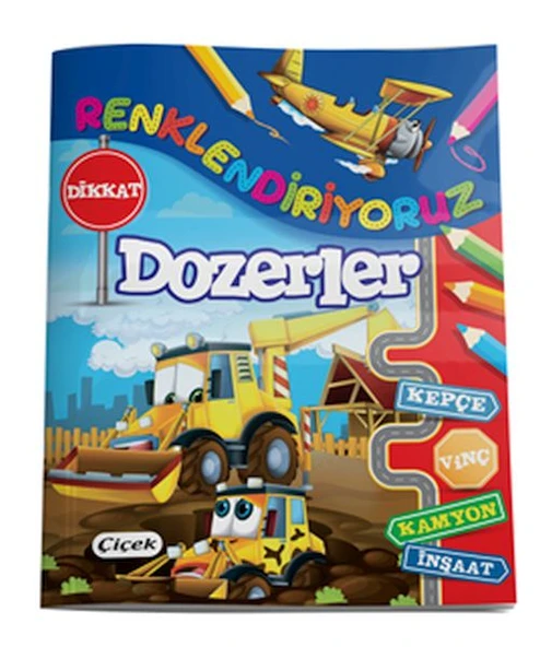 Renklendiriyoruz - Dozerler ürün görseli 1