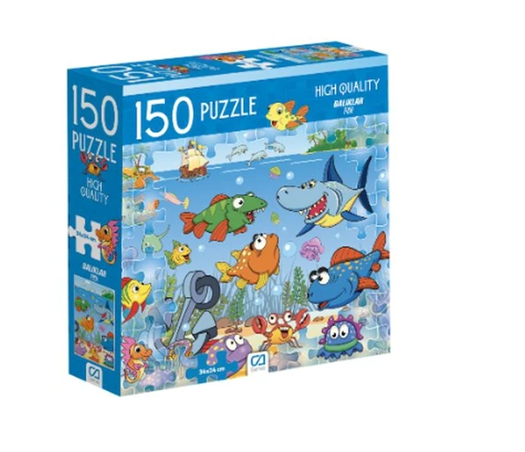 Balıklar Puzzle 150 ürün görseli 1