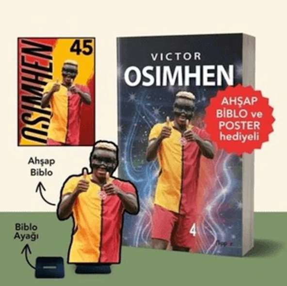 Victor Osimhen - Biblo ve Poster Hediyeli! ürün görseli 1