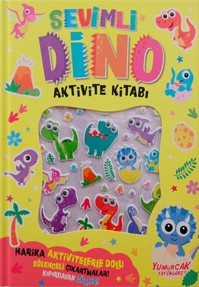 Sevimli Dino Aktivite Kitabı ürün görseli 1