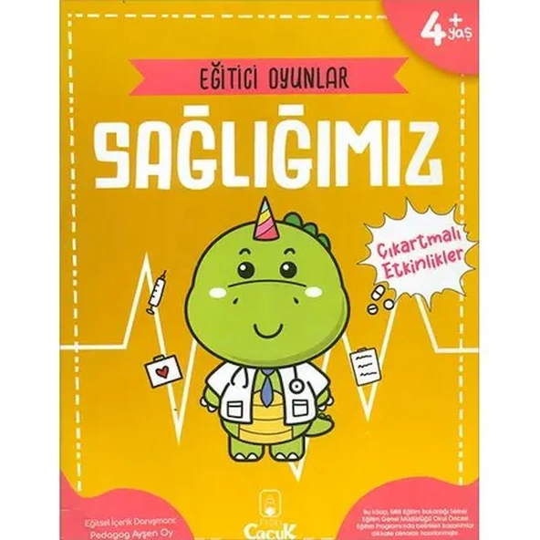 Eğitici Oyunlar - Sağlığımız (Çıkartmalı) ürün görseli 1