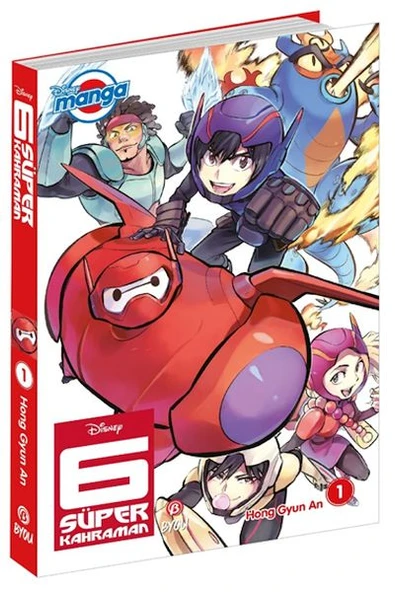Disney Manga 6 Süper Kahraman -Vol 1 ürün görseli 1