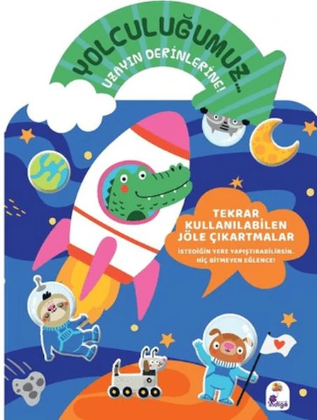 Yolculuğumuz... Uzayın Derinlerine! Bitmeyen Sticker Kitabım ürün görseli 1