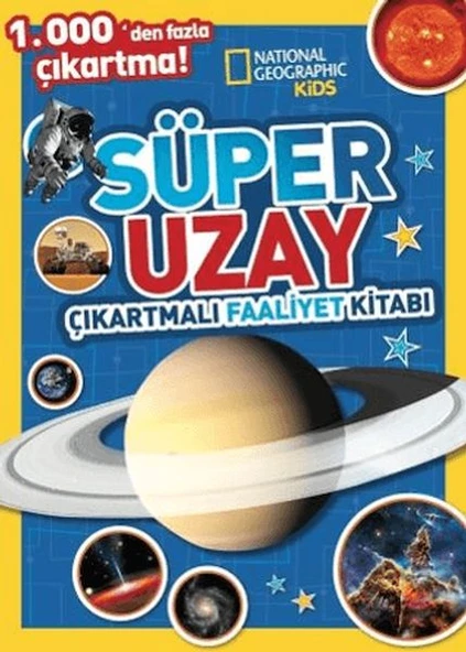 National Geographic Kids Süper Uzay Çıkartmalı Faaliyet Kitabı ürün görseli 1