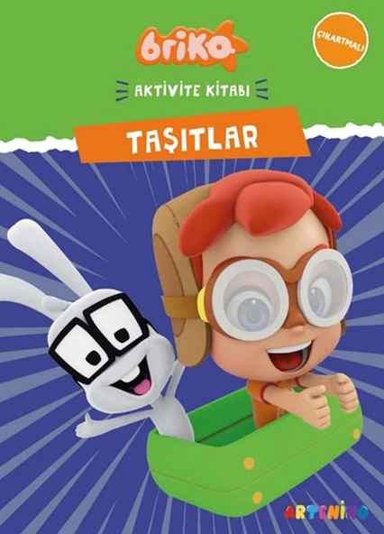 Briko Taşıtlar - Çıkartmalı Aktivite Kitabı Serisi ürün görseli 1