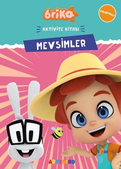 Briko Mevsimler - Çıkartmalı Aktivite Kitabı Serisi ürün görseli 1