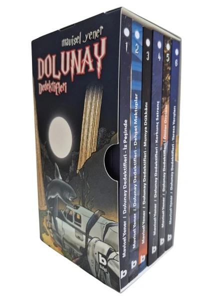 Dolunay Dedektifleri Serisi (6 Kitap Kutulu Set) ürün görseli 1