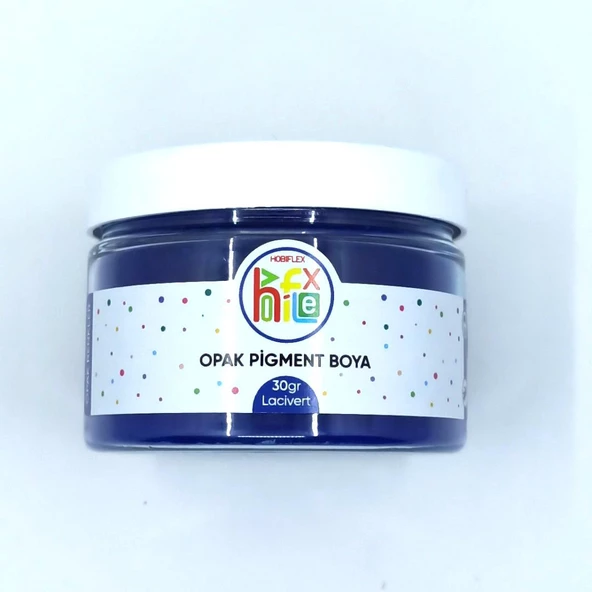 PİGMENT OPAK TOZ BOYA LACİVERT RENK 30 GR ürün görseli 1