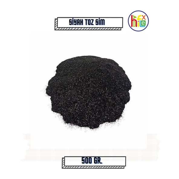 TOZ SİM SİYAH RENK (500 GR FİYATIDIR) ürün görseli 1
