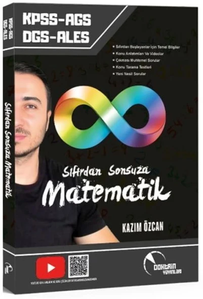 Doktrin Yayınları KPSS MEB AGS DGS ALES Sıfırdan Sonsuza Matematik Konu Özetli Soru Bankası ürün görseli 1