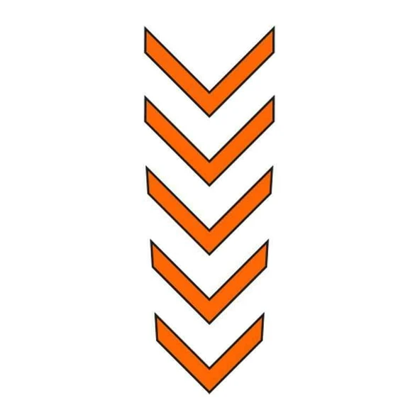 Cg Florasan Turuncu Çamurluk Üst Sticker ürün görseli 1