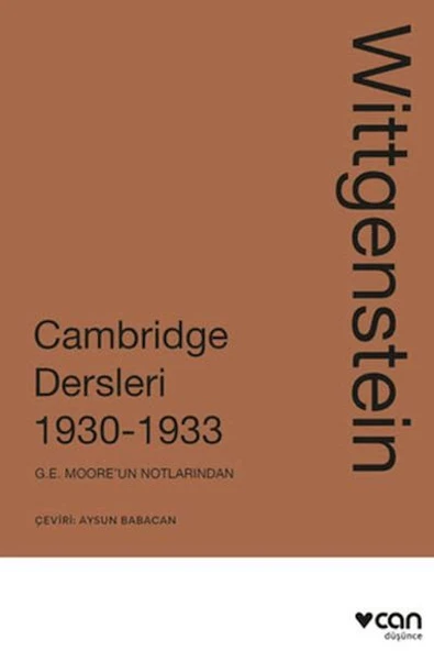 Wittgenstein: Cambridge Dersleri 1930-1933 ürün görseli 1
