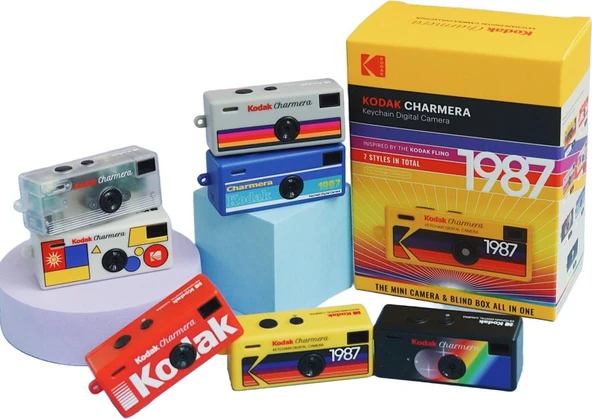 Kodak Charmera Anahtarlık Dijital Fotoğraf Makinesi Sürpriz Renk ürün görseli 1