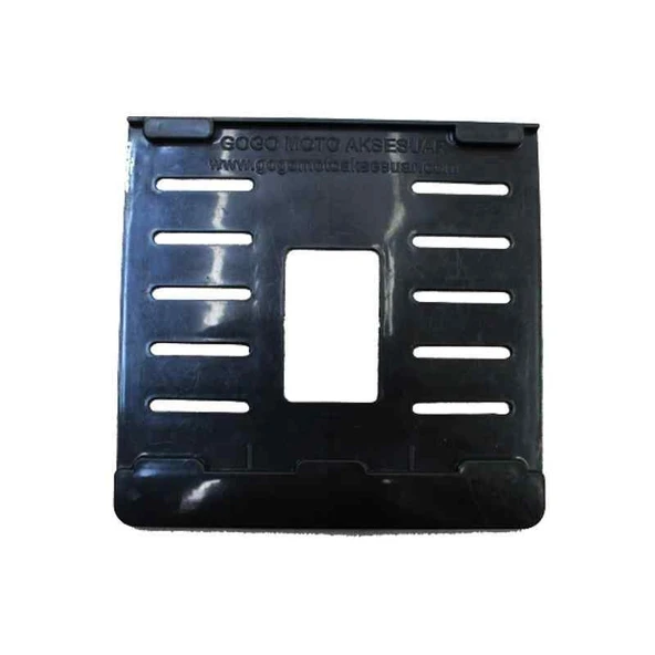 Boş Antep Uyumlu Küçük Plastik (15X19 Cm)Kırılmaz Plakalık ürün görseli 1