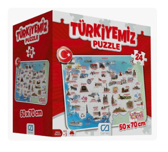 Türkiyemiz Yer Puzzle ürün görseli 1