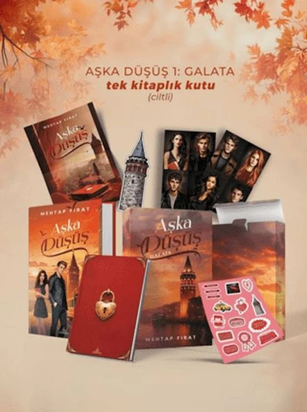 Aşka Düşüş 1: Galata - Tek Kitaplık Kutu (Ciltli) ürün görseli 1