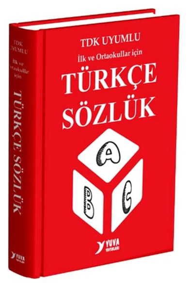 Yuva TDK Uyumlu İlköğretim Okulları İçin Türkçe Sözlük Biole Plastik Kapak ürün görseli 1