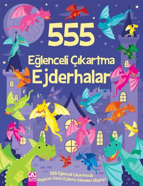 555 Eğlenceli Çıkartma - Ejderhalar ürün görseli 1