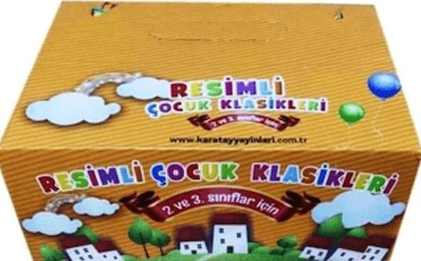 Resimli Çocuk Klasikleri Serisi 25 li Set 2. 3. 4. Sınıf ürün görseli 1