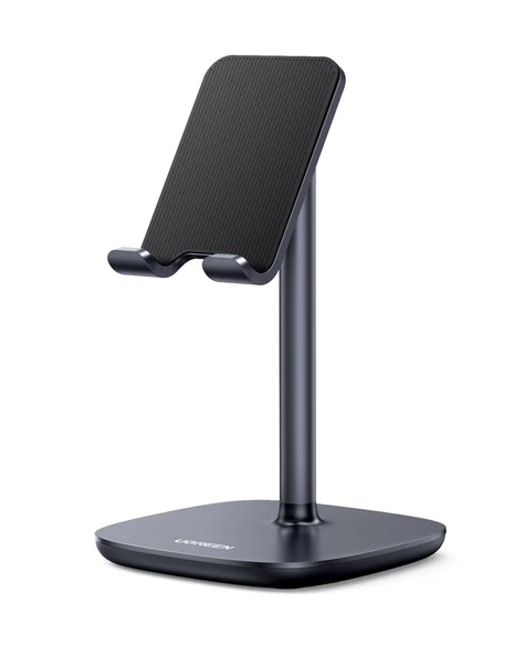 UGREEN Masaüstü Ayarlanabilir Telefon Tutucu Stant, Siyah, 60324 ürün görseli 1