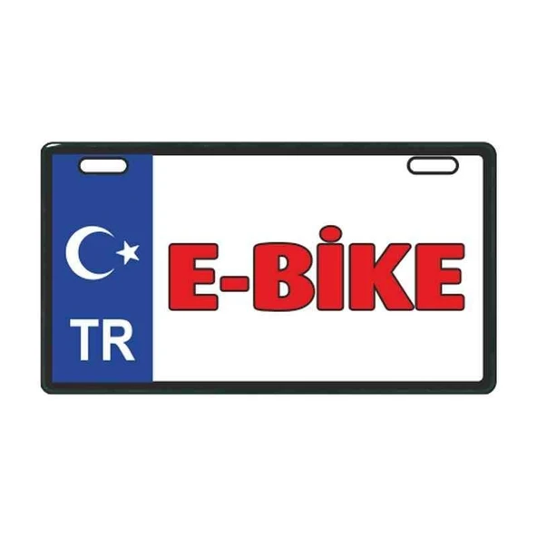 Mavi E-Bike Plakalık ürün görseli 1