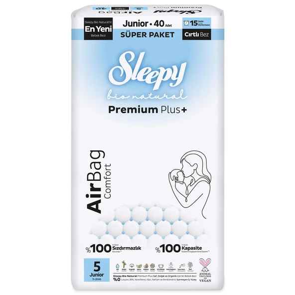 Bio Natural Airbag 5 Beden 40 Adet (5 ADET) ürün görseli 1
