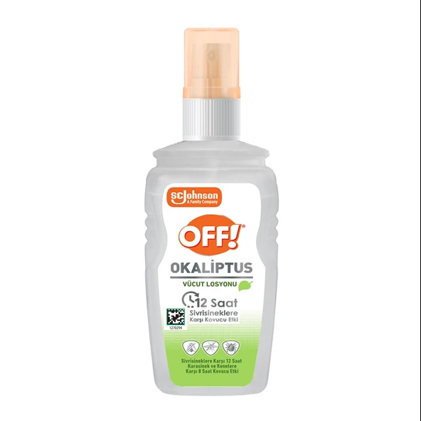 Off! Sinekkovar Okaliptus 100 ml (5 ADET) ürün görseli 1